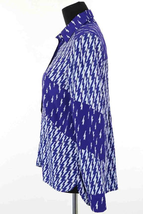 Blouse Sandro Marine en Viscose