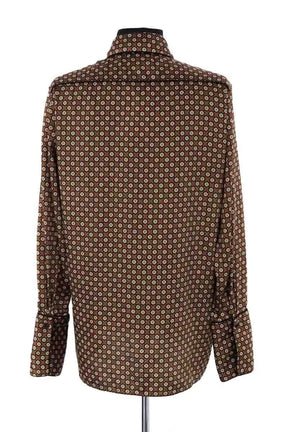 Blouse Sandro Marron en Synthétique