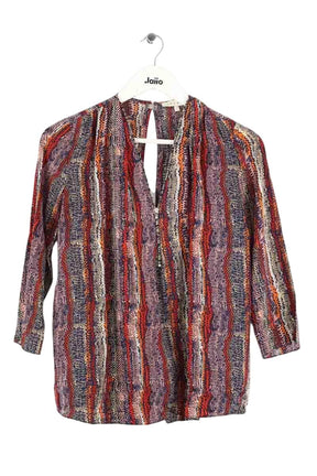 Blouse Sandro Multicolore en Soie, taille S - Seconde Main