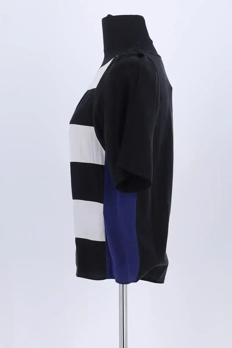 Blouse Sandro Noir en Soie
