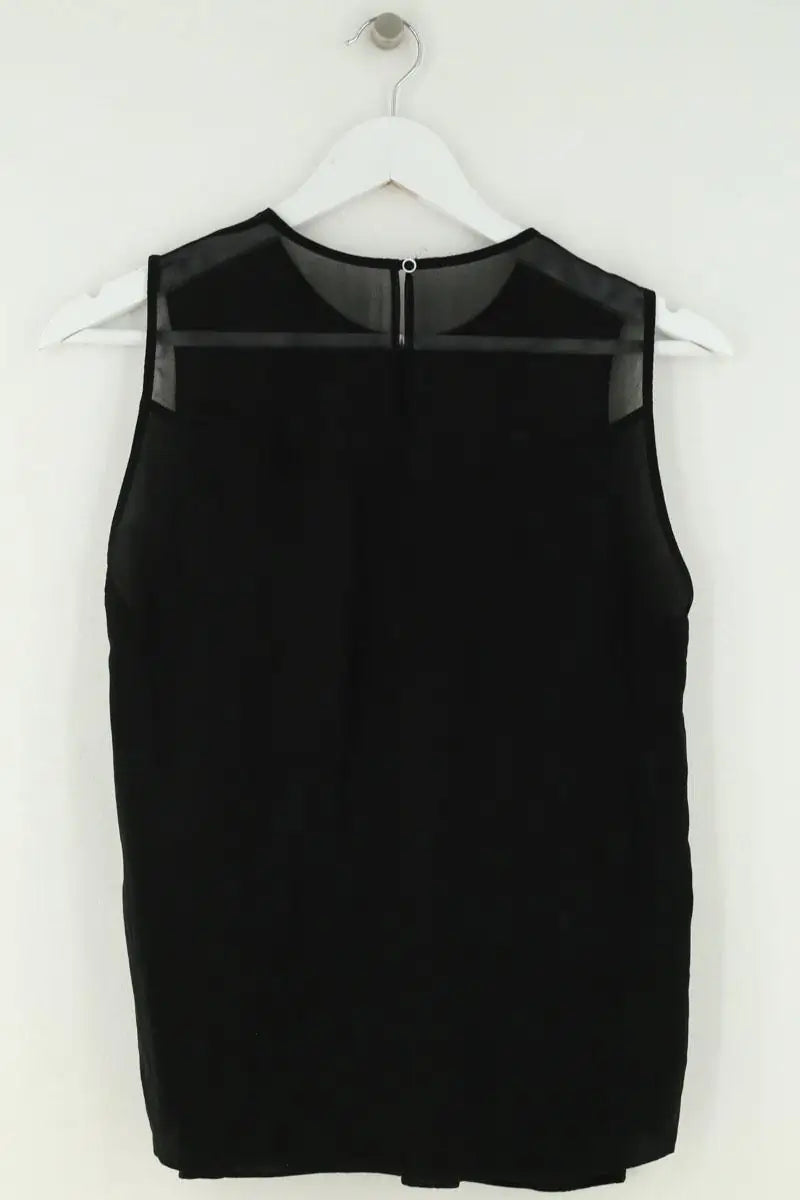 Blouse Sandro Noir en Synthétique
