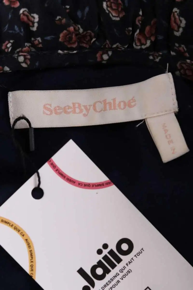 Blouse See By Chloé Bleu en Synthétique