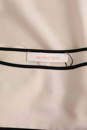 Blouse See By Chloé Rose en Polyester