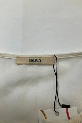 Blouse Sessun Blanc en Coton