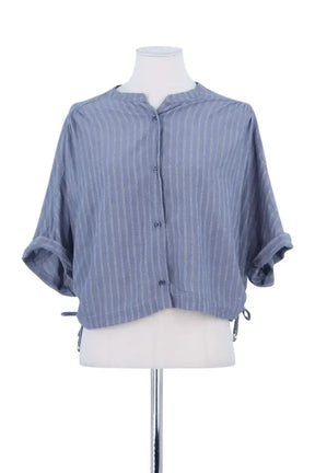 Blouse Sessun Bleu en Synthétique, taille M - Seconde Main