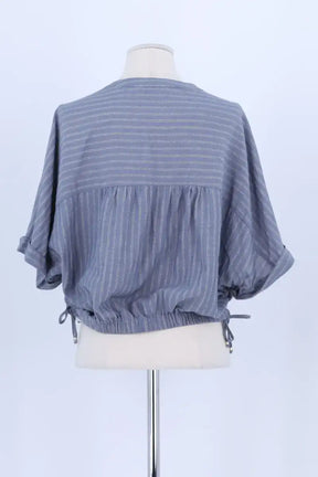Blouse Sessun Bleu en Synthétique