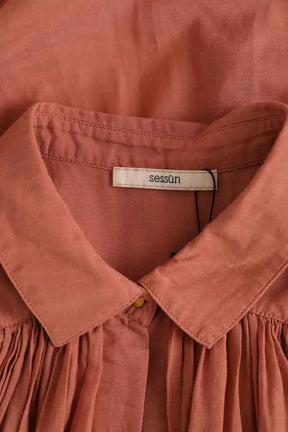 Blouse Sessun Camel en Coton