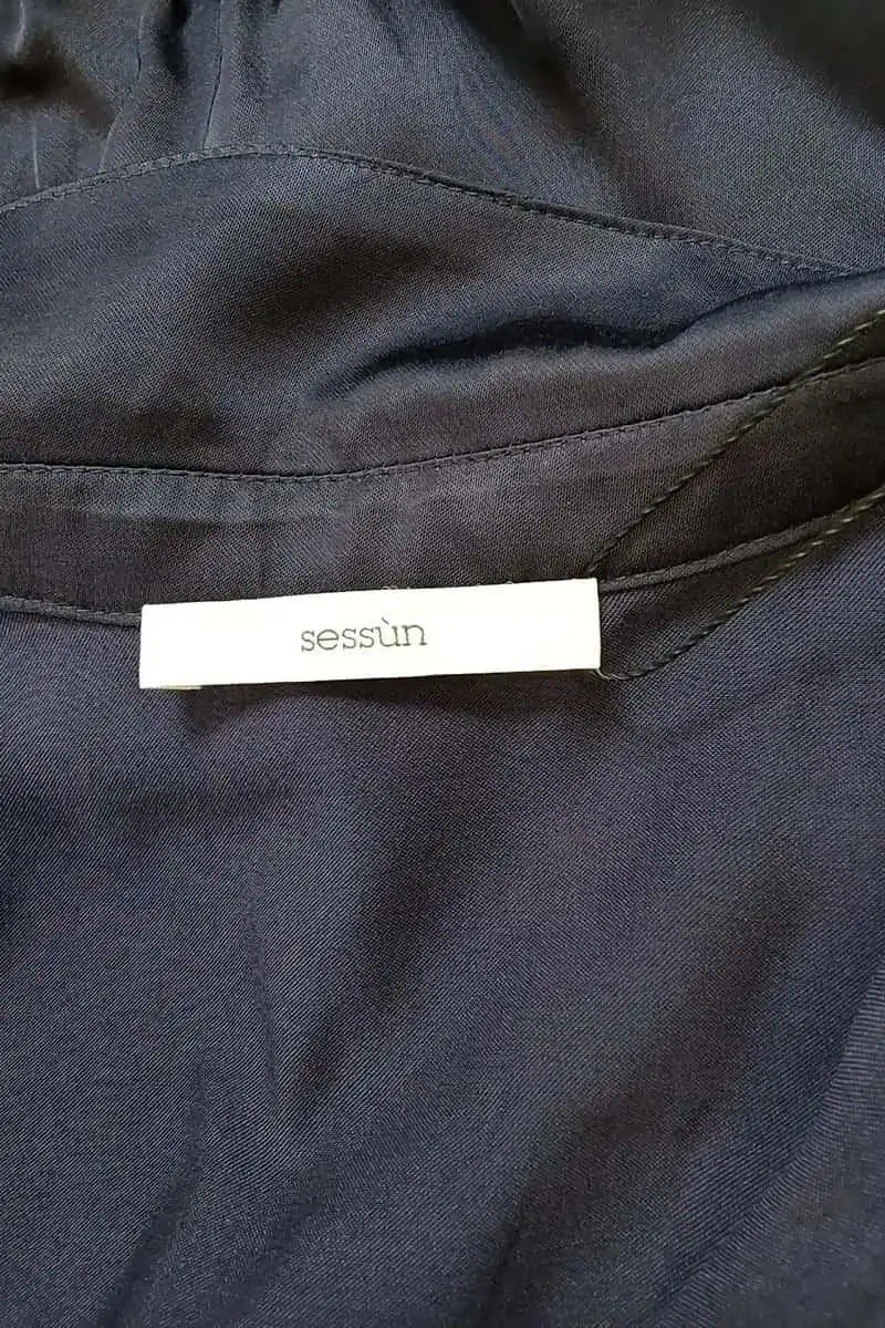 Blouse Sessun Marine en Viscose