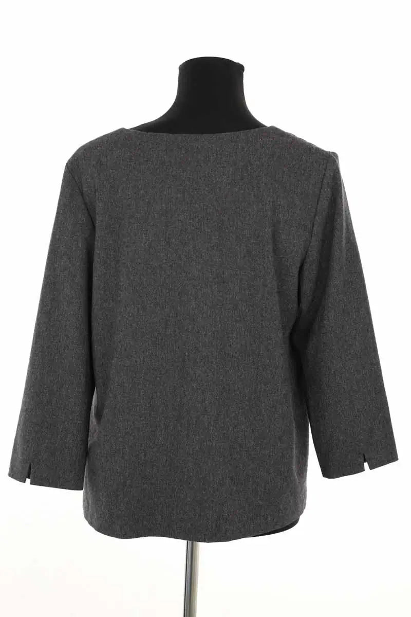 Blouse Sézane Anthracite en Viscose