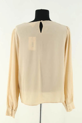 Blouse Sézane Beige en Soie