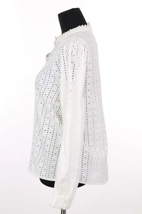 Blouse Sézane Blanc en Coton