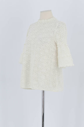 Blouse Sézane Blanc en Coton