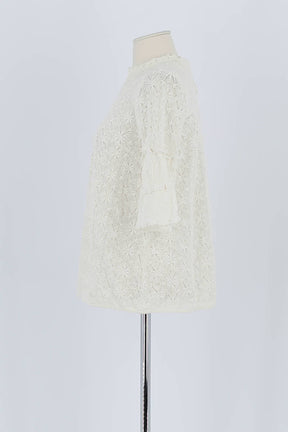 Blouse Sézane Blanc en Coton