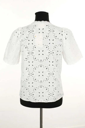 Blouse Sézane Blanc en Coton