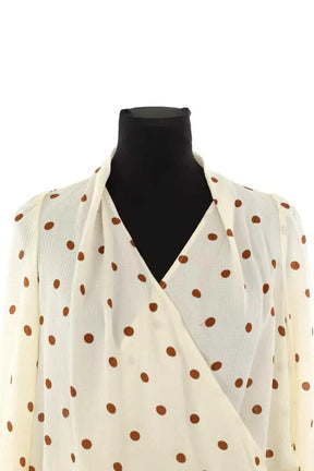 Blouse Sézane Blanc en Soie