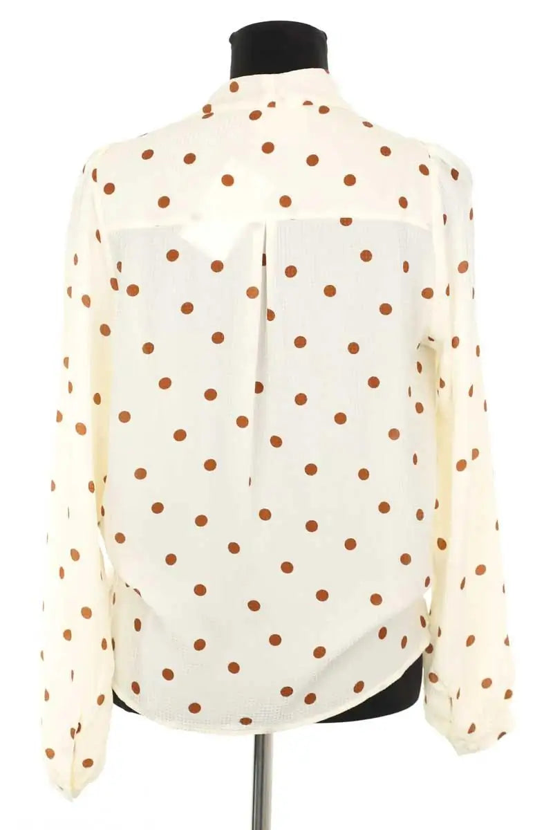 Blouse Sézane Blanc en Soie
