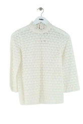 Blouse Sézane Blanc en Synthétique, taille XS - Seconde Main