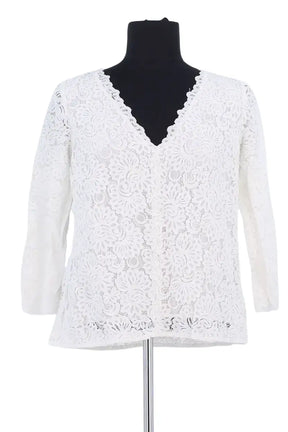 Blouse Sézane Blanc en Viscose, taille M - Seconde Main