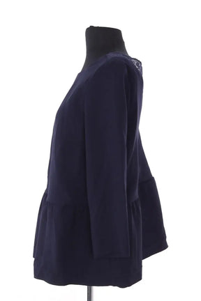 Blouse Sézane Bleu en Synthétique