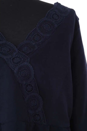 Blouse Sézane Bleu en Synthétique
