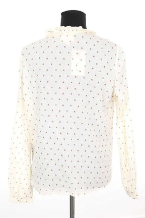 Blouse Sézane Ecru en Coton