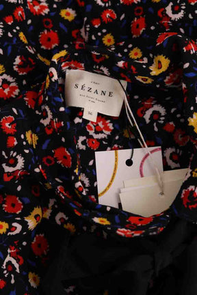 Blouse Sézane Lady imprimé petites fleurs Multicolore en Viscose, taille S - Seconde Main