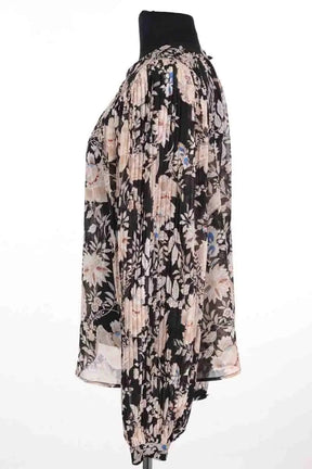 Blouse Sézane Noir en Synthétique