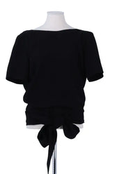 Blouse Sézane Noir en Synthétique, taille M - Seconde Main