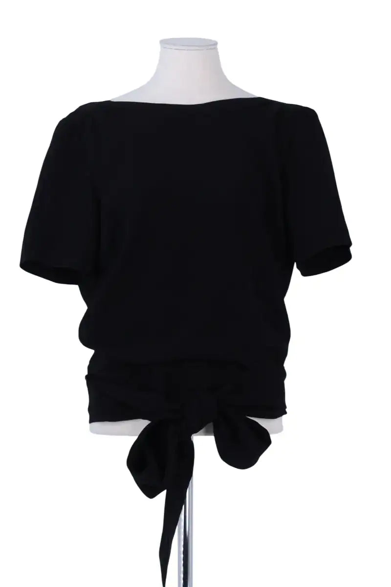 Blouse Sézane Noir en Synthétique, taille M - Seconde Main