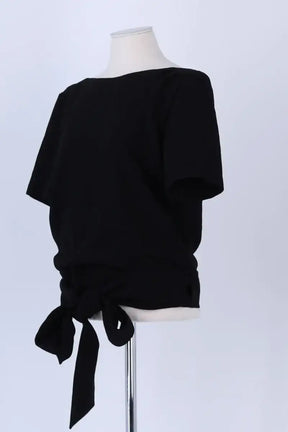 Blouse Sézane Noir en Synthétique