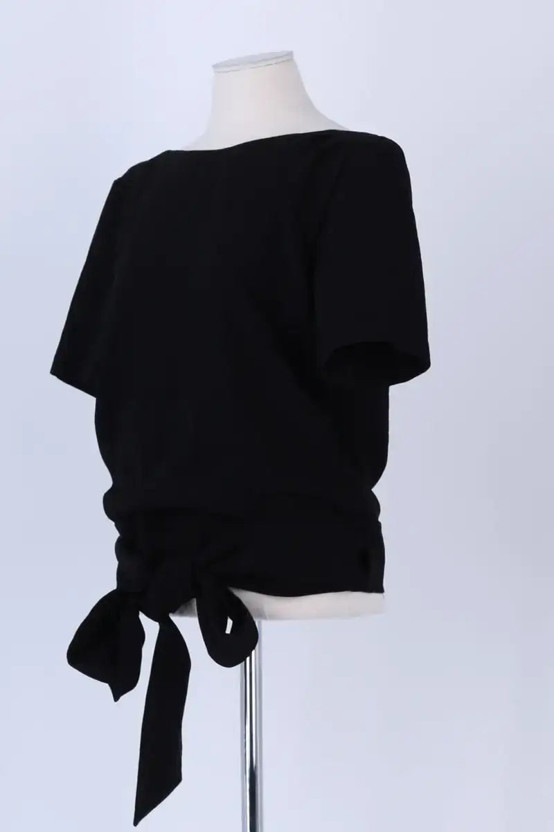 Blouse Sézane Noir en Synthétique