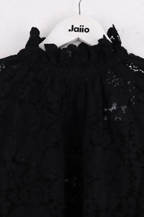 Blouse Sézane Noir en Synthétique
