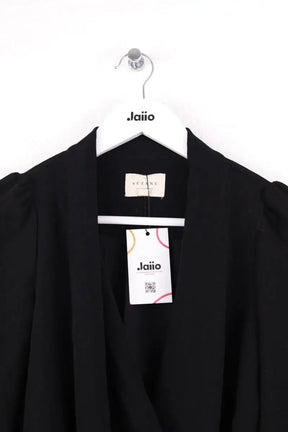 Blouse Sézane Noir en Synthétique