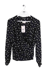 Blouse Sézane Noir en Viscose, taille XS - Seconde Main