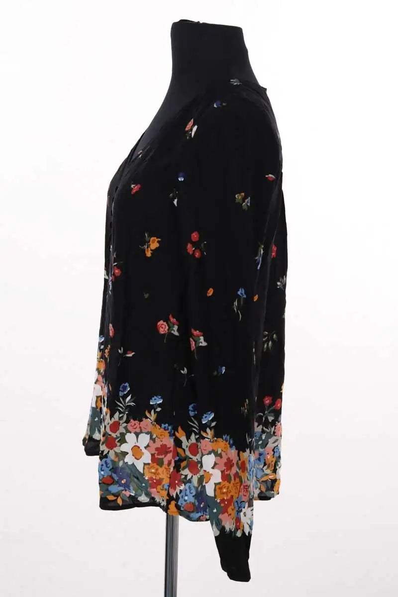 Blouse Sézane Noir en Viscose