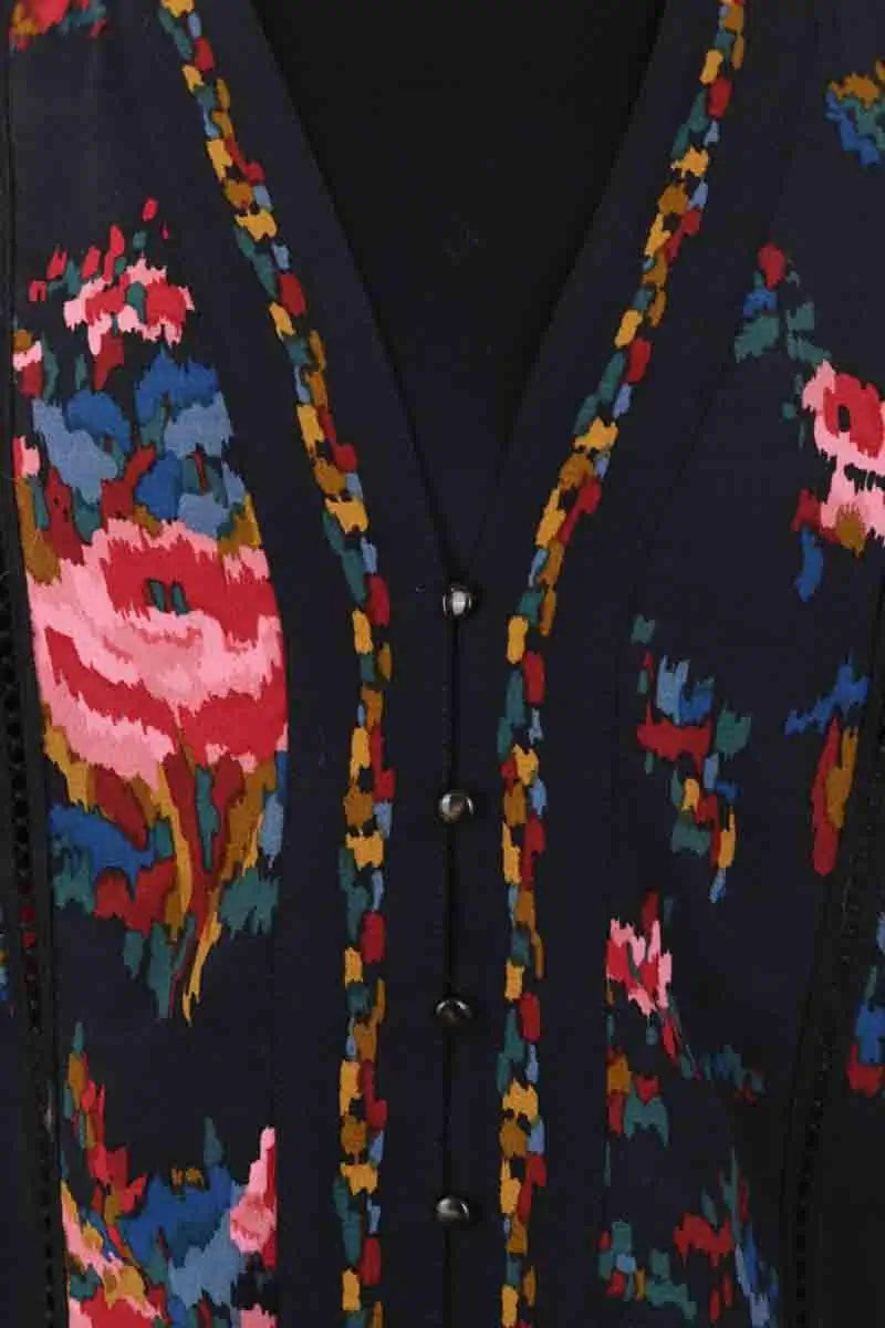 Blouse Sézane Noir en Viscose