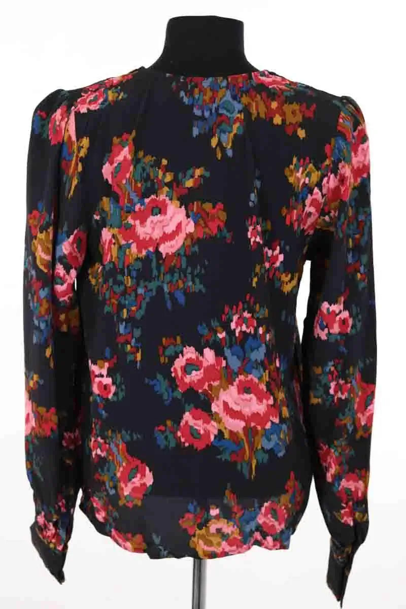 Blouse Sézane Noir en Viscose