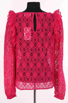 Blouse Sézane Rose en Coton