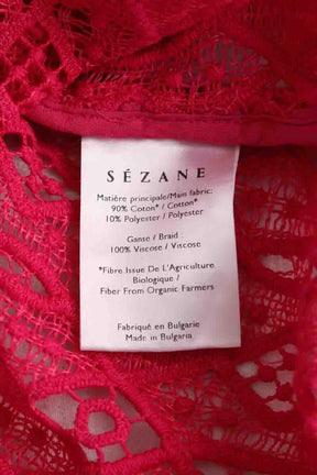 Blouse Sézane Rose en Coton