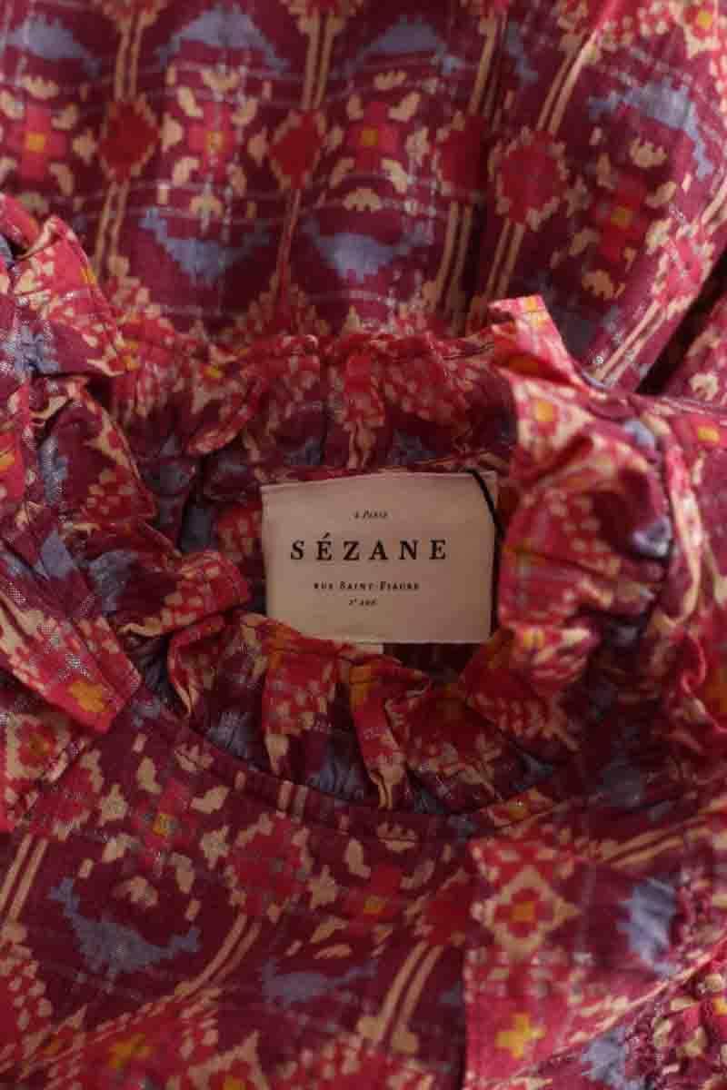 Blouse Sézane Rose en Coton