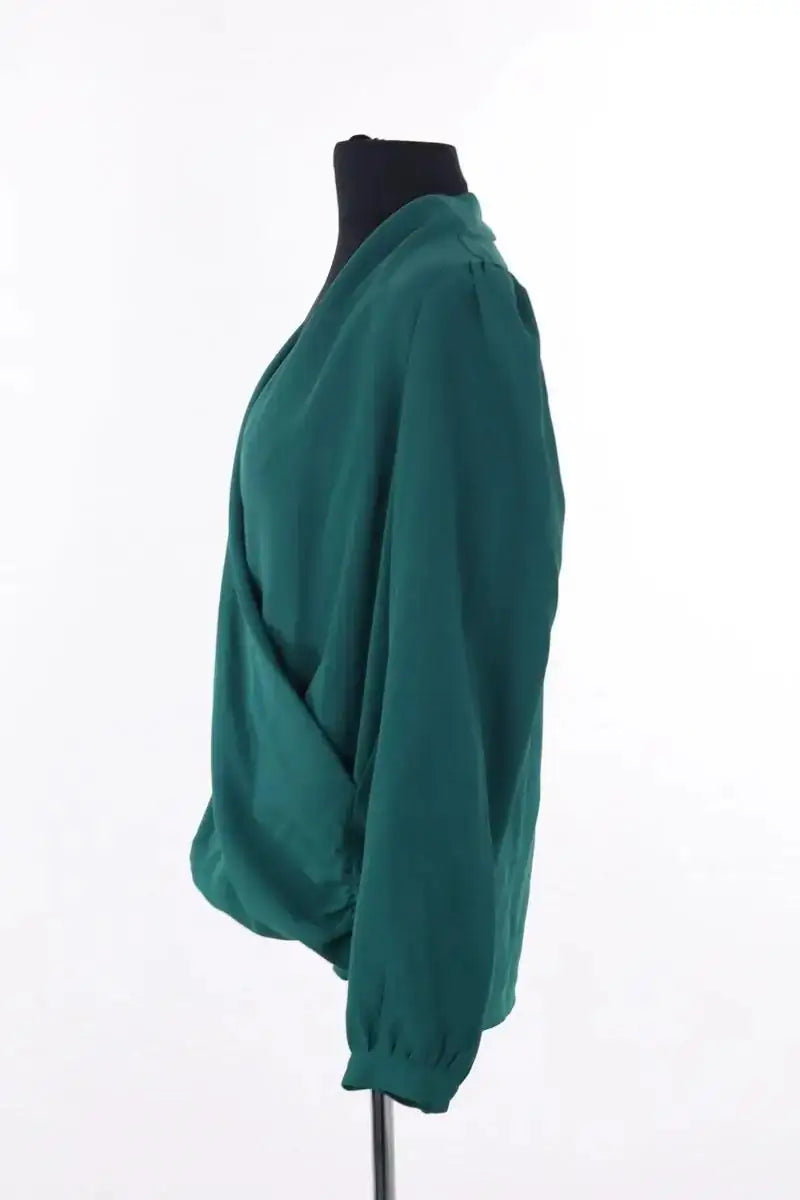 Blouse Sézane Vert en Synthétique