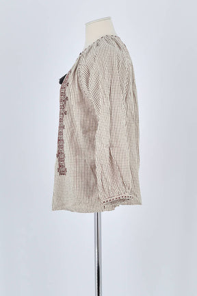 Blouse Soeur Beige en Coton