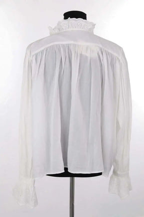 Blouse Soeur Blanc en Coton