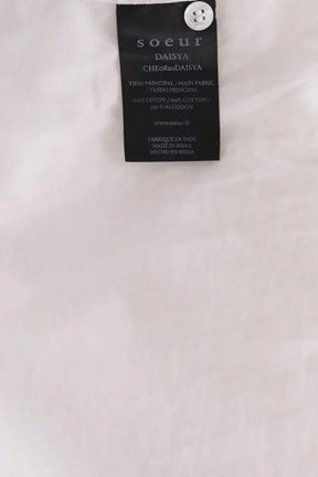 Blouse Soeur Blanc en Coton