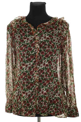 Blouse Soeur Harmonie Vert en Viscose, taille L - Seconde Main
