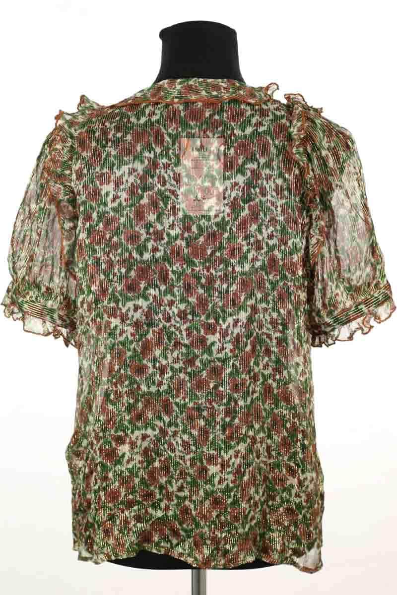Blouse Soeur Houna Vert en Viscose