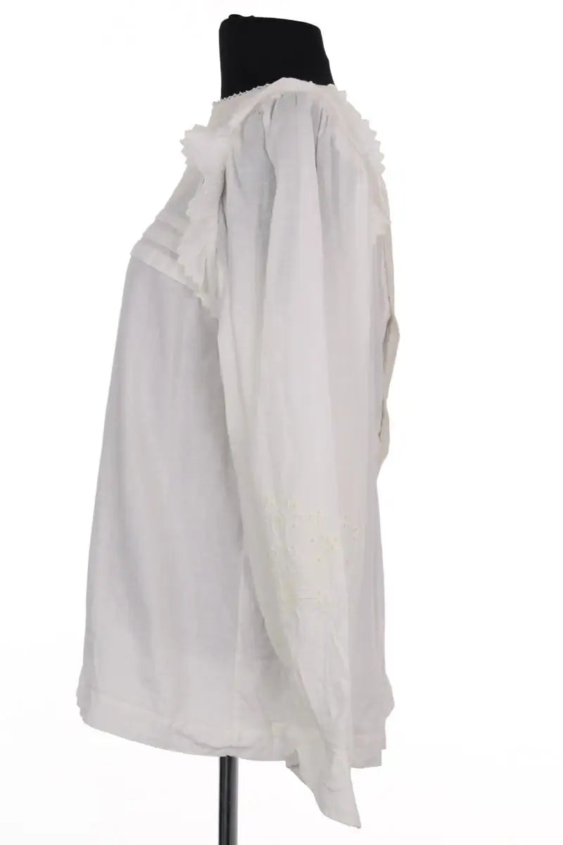 Blouse Soeur Ines Blanc en Coton