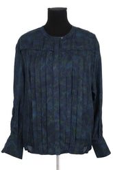Blouse Soeur Marine en Viscose, taille M - Seconde Main