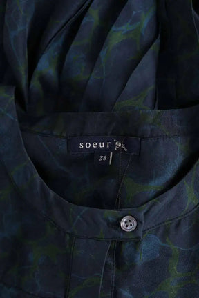 Blouse Soeur Marine en Viscose