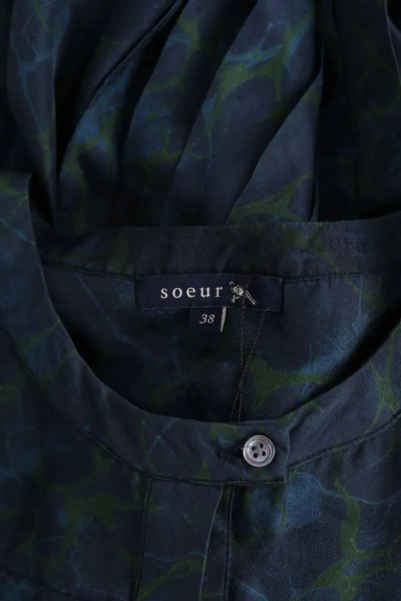 Blouse Soeur Marine en Viscose
